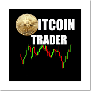 Bitcoin Trader Posters and Art